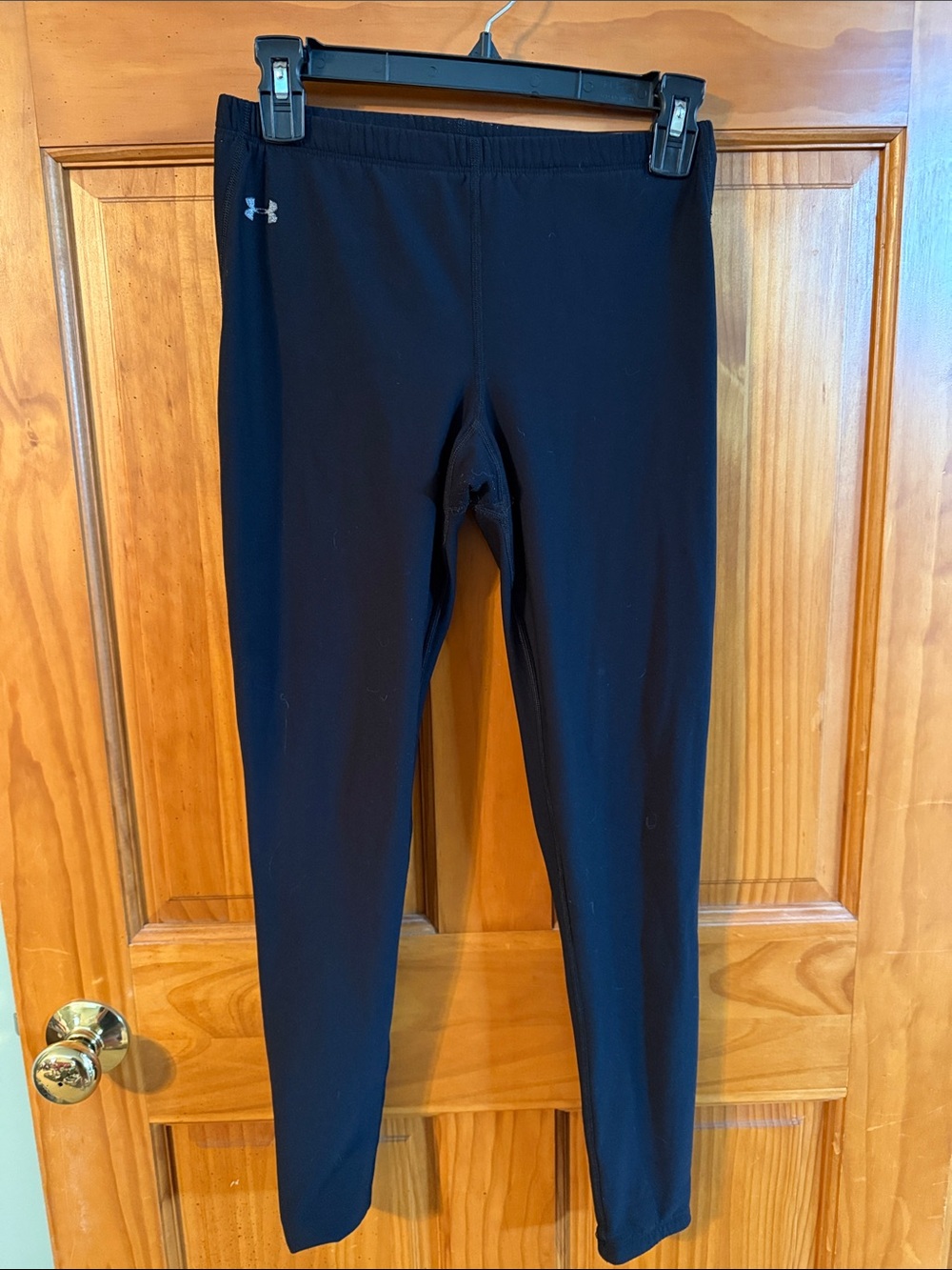 Under Armour Womens Black Performance Leggings for Cold Weather